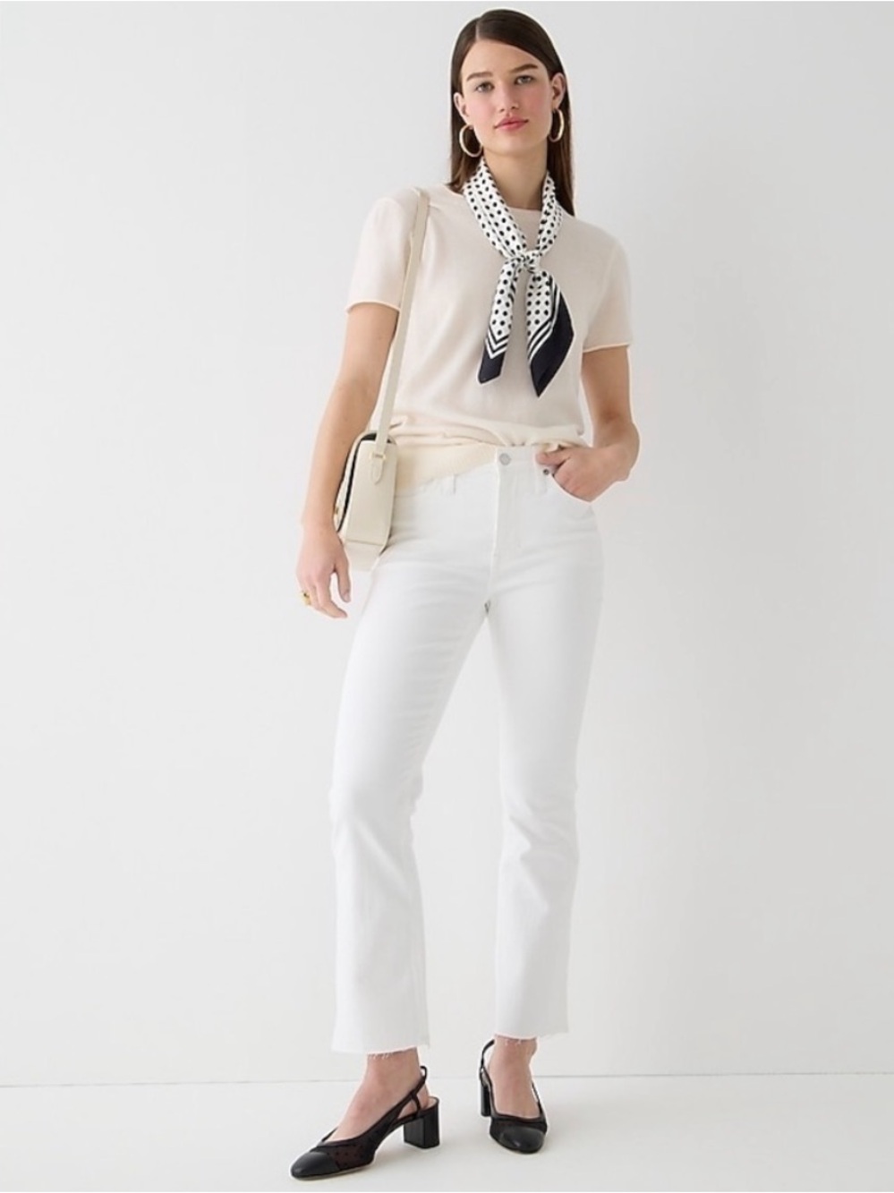 J Crew Jeans 31 Preppy White